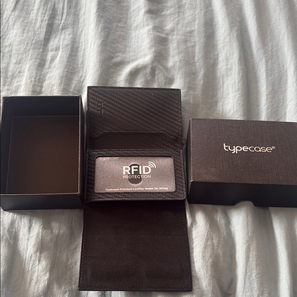 Black RFID Protection Wallet